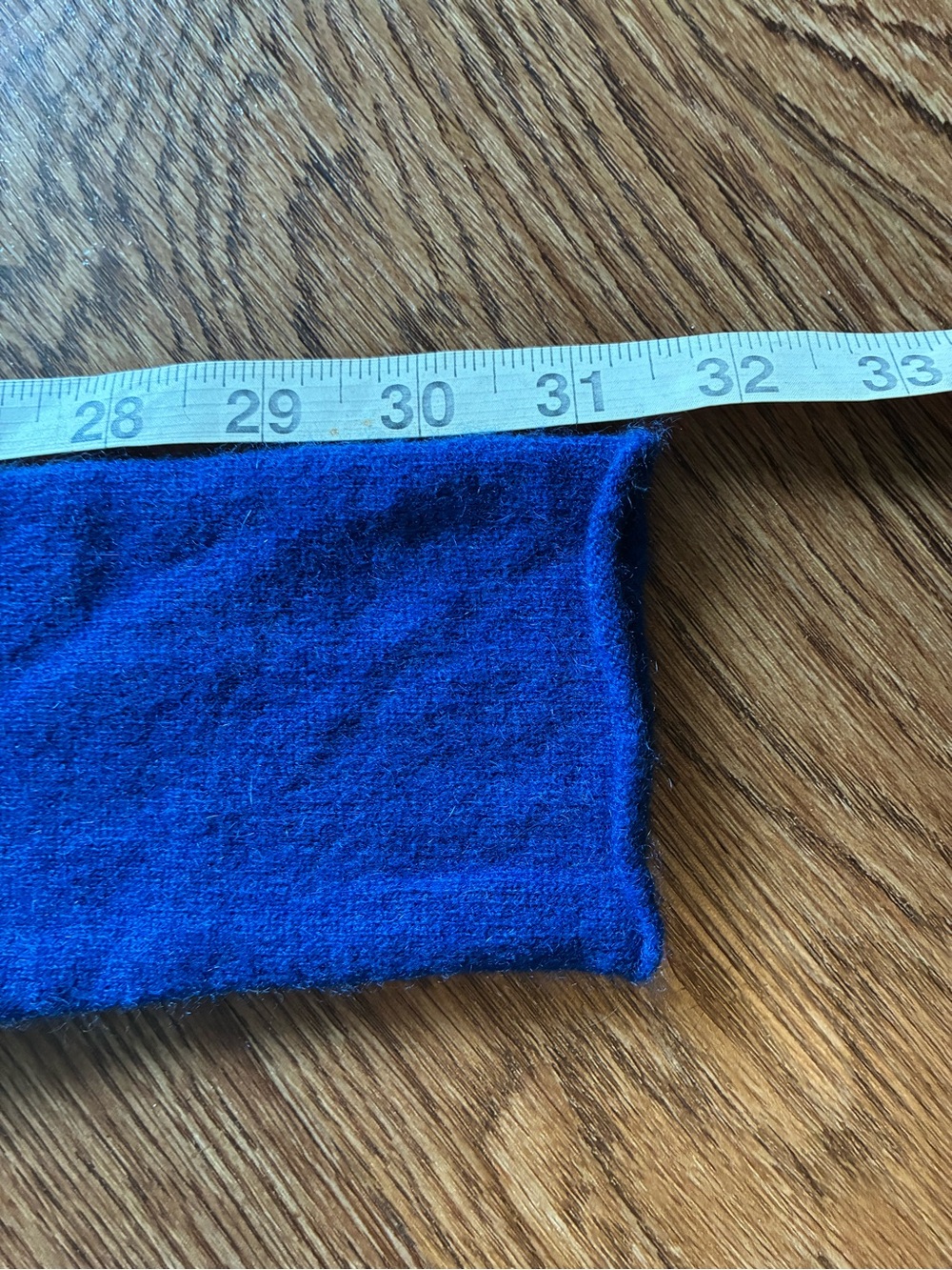 Tory Burch Cashmere Royal Blue Oversized Turtleneck Sweater - Size M - Picture 11 of 11